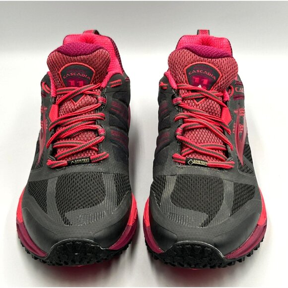 NWOB Brooks Women's Gray Pink Cascadia 11 GTX  Trail Running Shoes Size 10 3131 - Picture 9 of 16